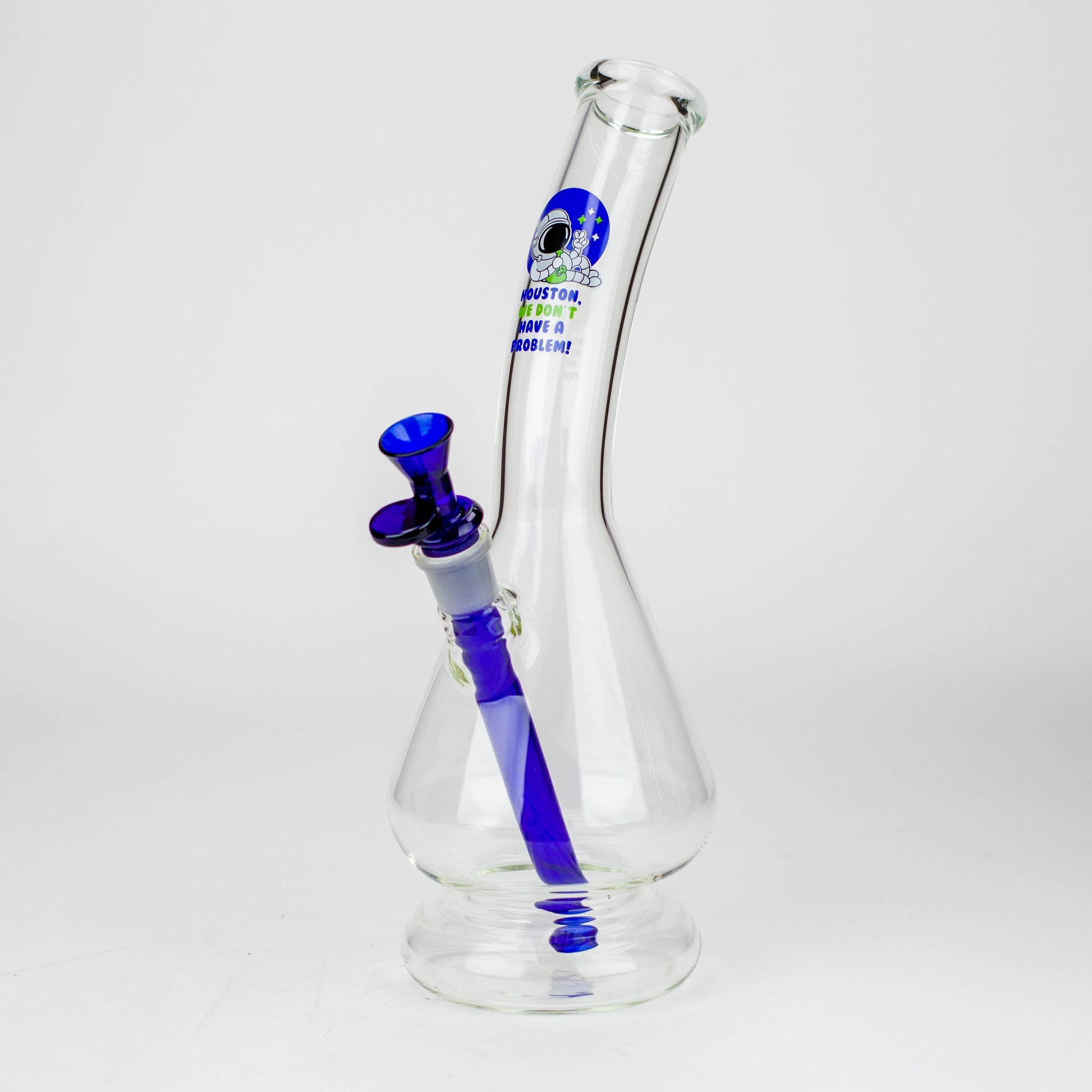12" 2-in-1 Beaker Glass Bong - Cartoon Design_9