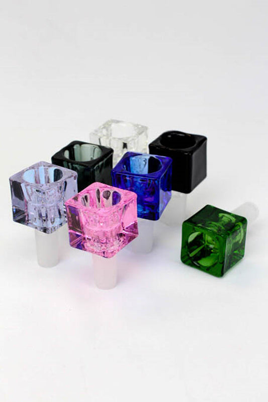 Large Glass Cube bowl_0