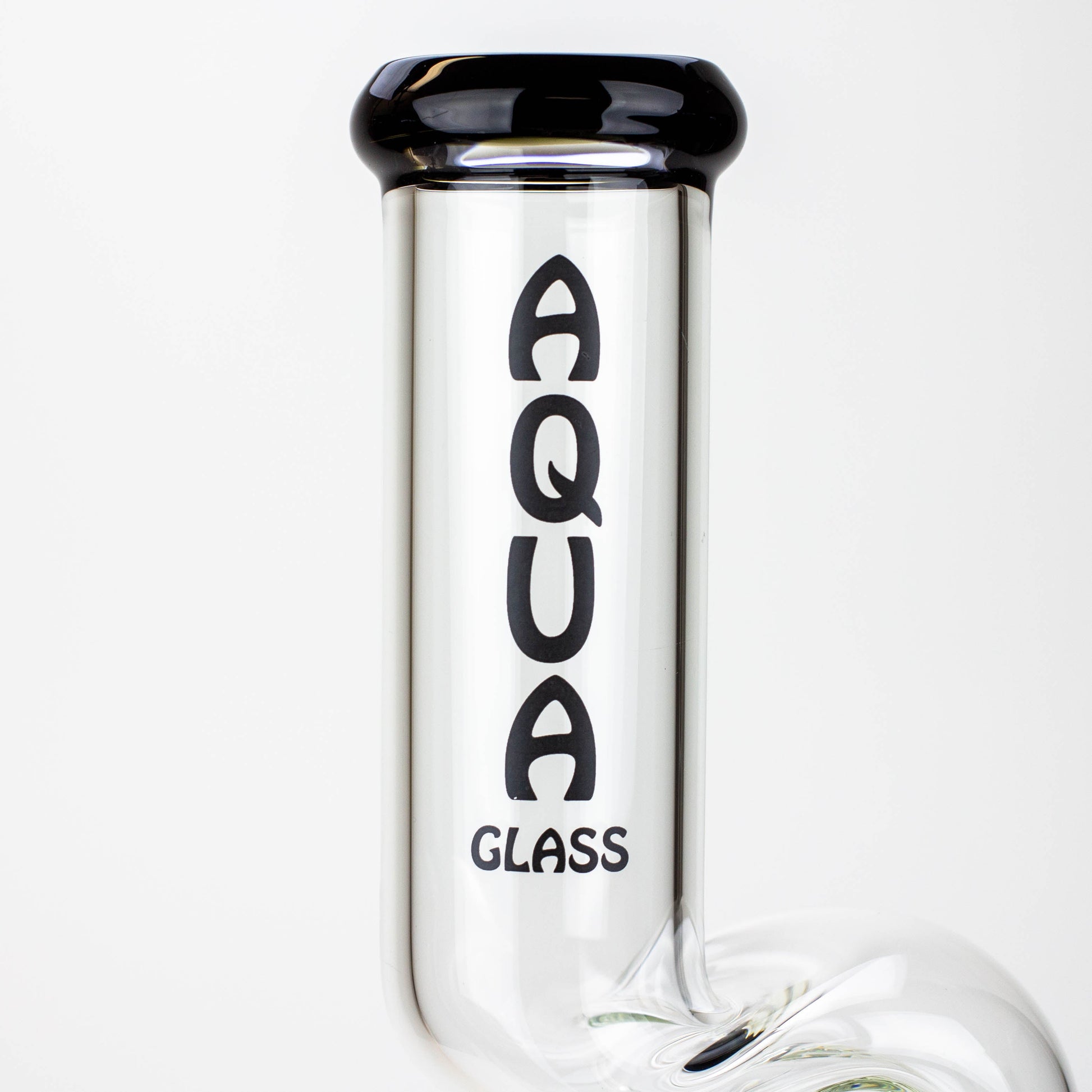 20" AQUA Glass Kink Zong glass water bong [AQUA026]_3