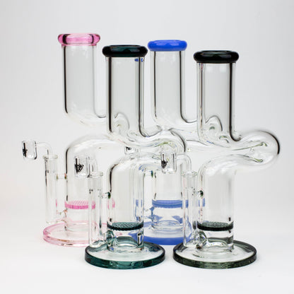 11.5" 2-in-1 7mm Kink glass water bong_4