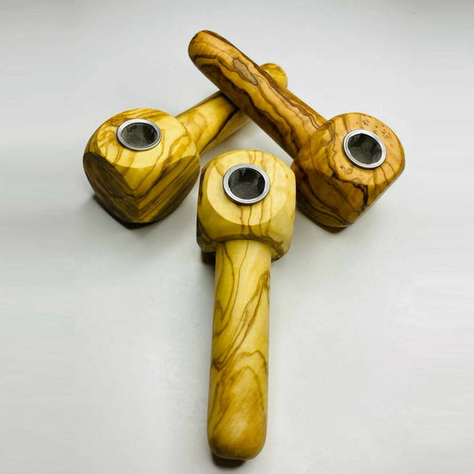 VOW | Olive Wood Apple Pipe/Smoker's Gift_0